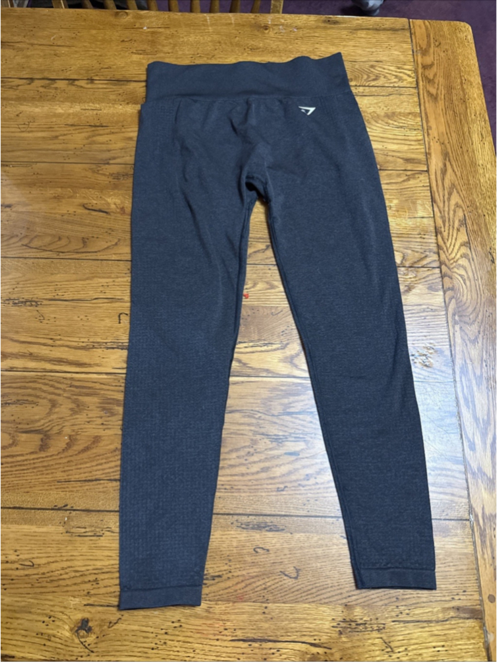 GYMSHARK Vital Sculpt Seamless Leggings in Black - Size large L27